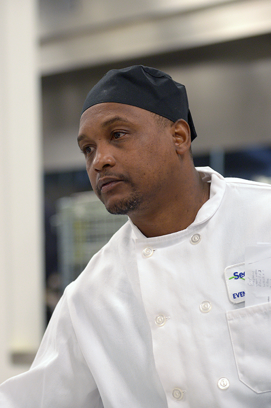 Kenny graduated from Second Harvest's Culinary Training program and started his own catering company.